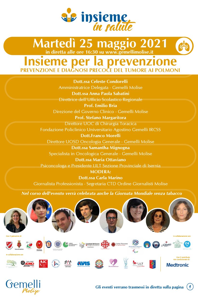 Insieme per la prevenzione Locandina Insieme per la prevenzione